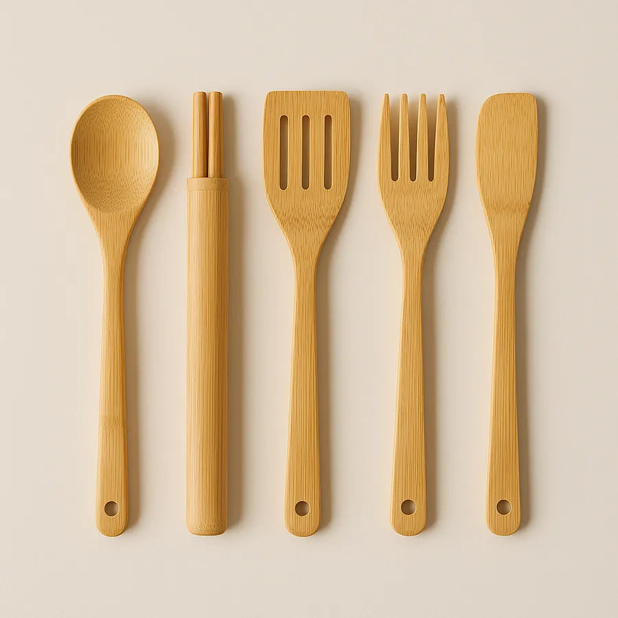 Bamboo Utensil Set